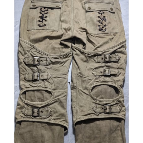 【EL ROPA LOCO】00s detachable lace-up pants