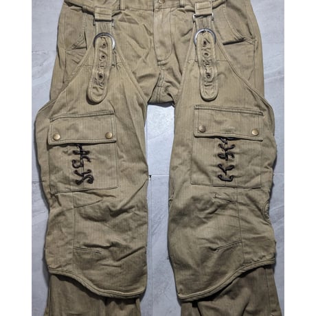 【EL ROPA LOCO】00s detachable lace-up pants