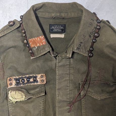【SHARE SPIRIT】5th anniversary chaos military jacket