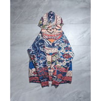 【TALNKING ABOUT THE ABSTRACTION】tattoo long sleeve hoodie