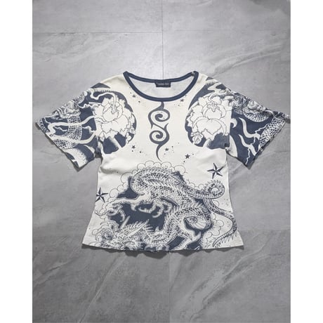 【YASUYUKI ISHII】2000s tattoo graphic T