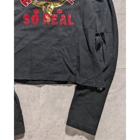【jab】square curved zip hoodie