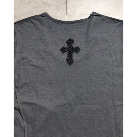 【bajra】2000s skeleton crucified T