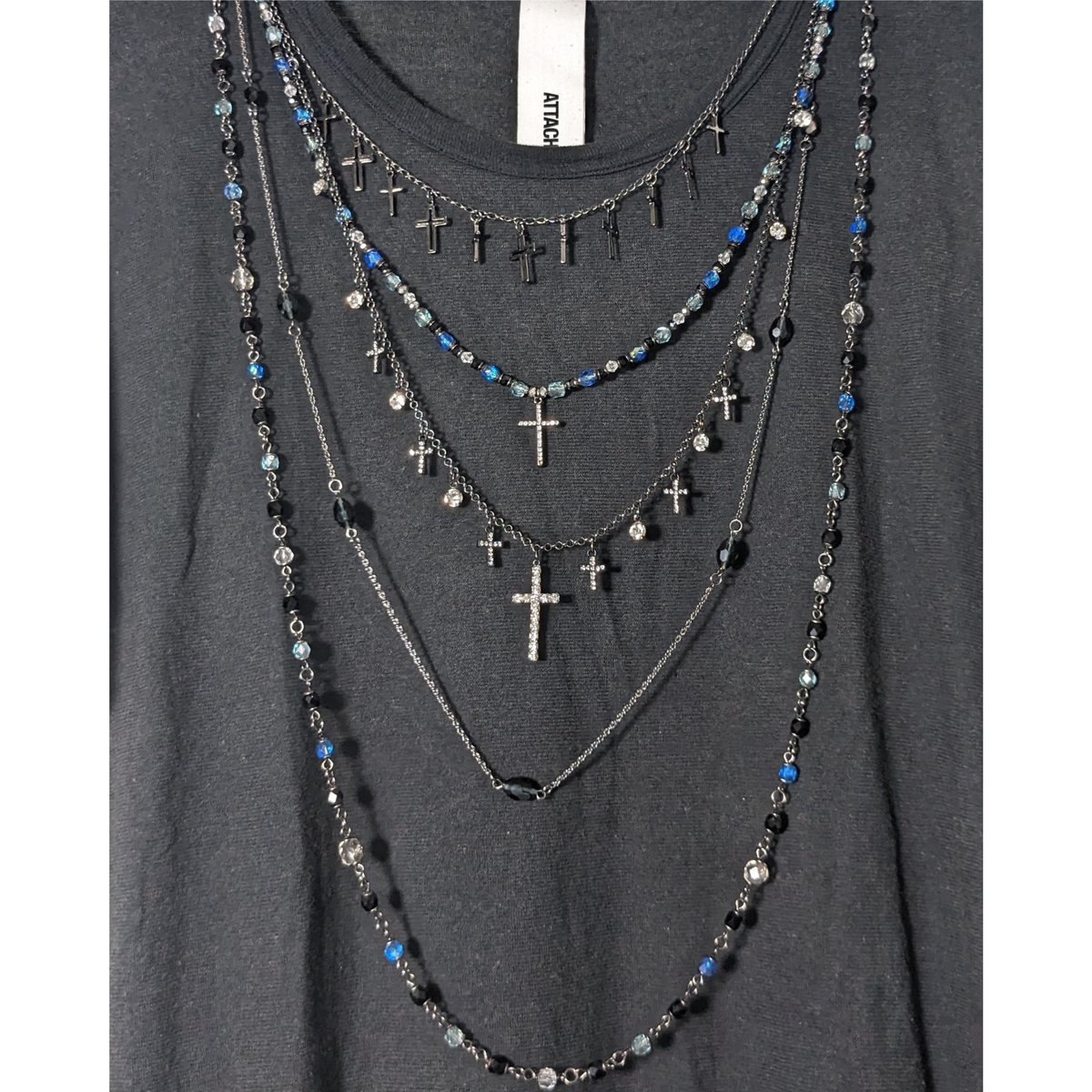 civarize】five layered necklace | Conglinoold