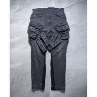 【Johnny wolf】multi pocket cargo pants