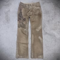 【SHARE SPIRIT】00s iron cracked pants
