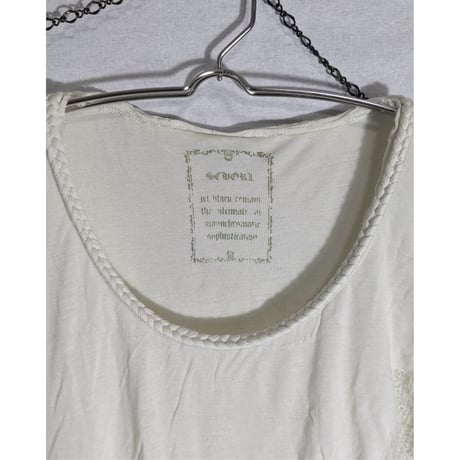 【Schorl】2000s spider web T