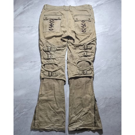 【EL ROPA LOCO】00s detachable lace-up pants