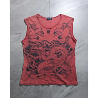 【YASUYUKI ISHII】2000s dragon tattoo tank