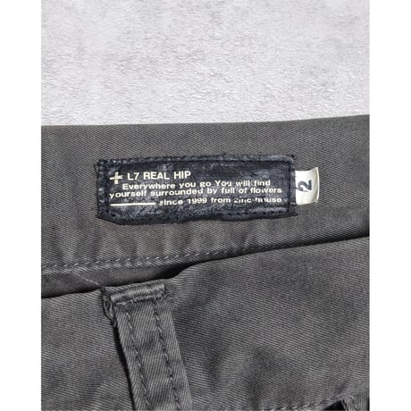 【L7 REAL HIP】 2000s lace-up bondage cargo pants
