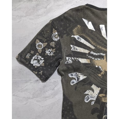 【YASUYUKI ISHII】00s full graphic tattoo T