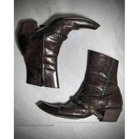 【alfredoBANNISTER】2000s studs angular boots