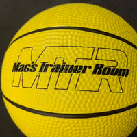 スローイング用ミニバスケットボール　イエロー｜Mac's Trainer Roomオリジナル