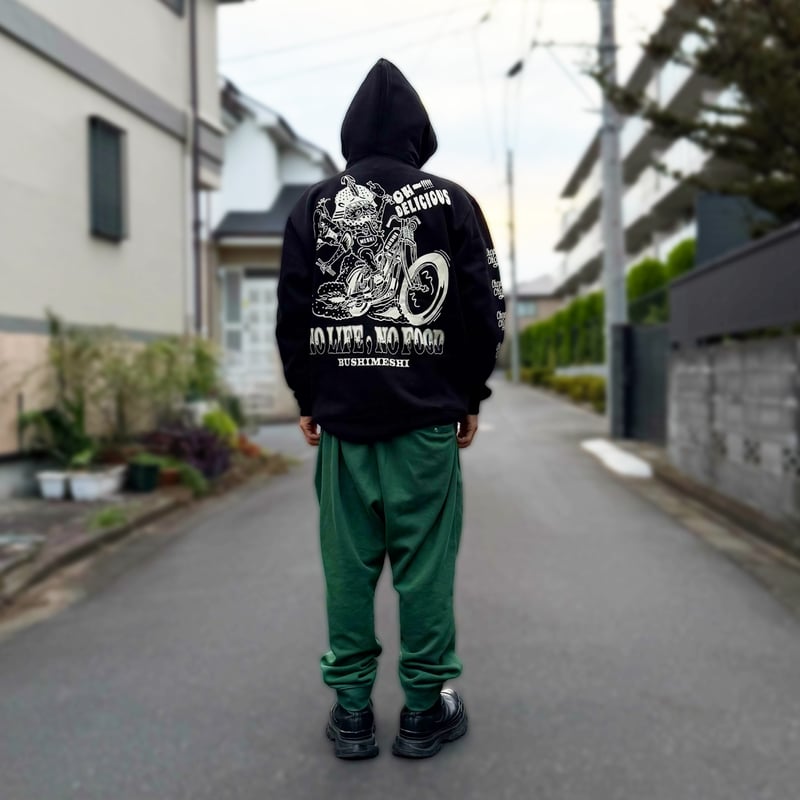 キング山本】2025AW | Chopper Chopsコラボ | パーカー | もぐもぐマ