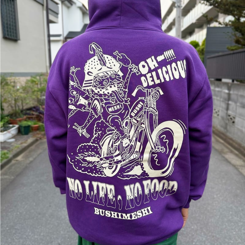 キング山本】2025AW | Chopper Chopsコラボ | パーカー | もぐもぐマ