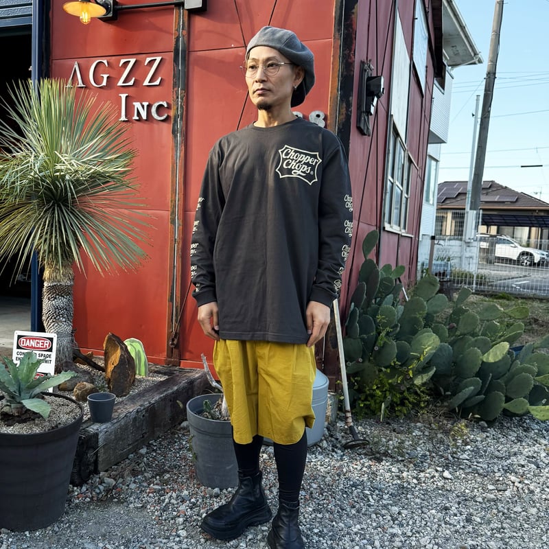 キング山本】2025AW | Chopper Chopsコラボ | ロングスリーブTシャツ