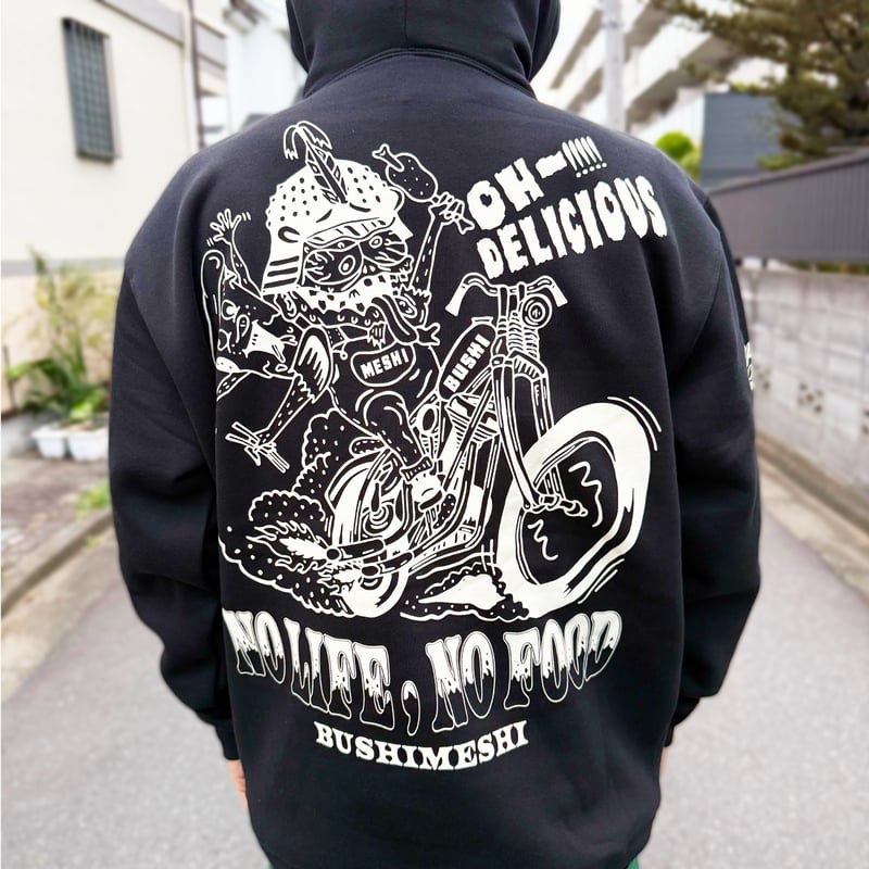 キング山本】2025AW | Chopper Chopsコラボ | パーカー | もぐもぐマ