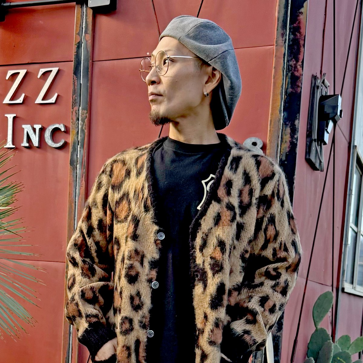 値下済 MIKIO SAKABE ゾンビ柄オーバーサイズモヘア混ニット PUBLIC TOKYO（パブリックトウキョウ） セーター ニット