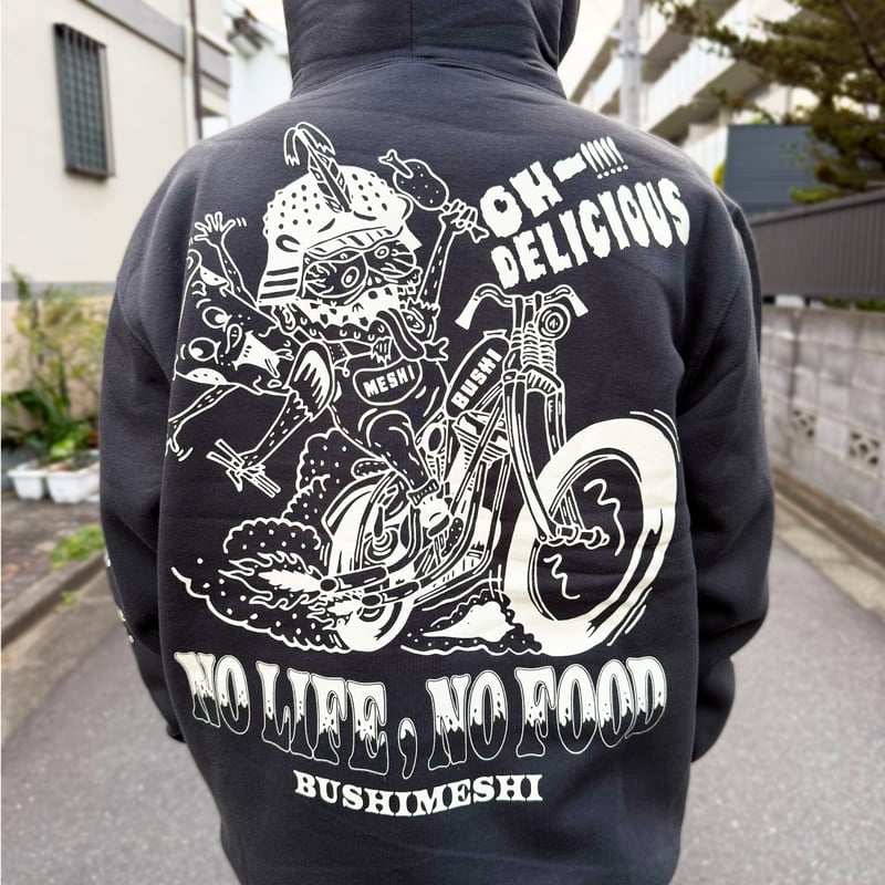 キング山本】2025AW | Chopper Chopsコラボ | パーカー | もぐもぐマ