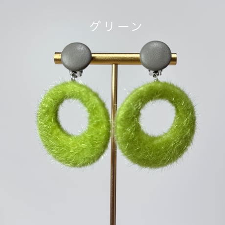 くるみレザー×ファーサークル