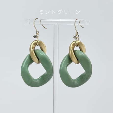 ニュアンスカラー×ゴールドリンク