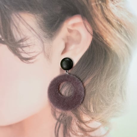 くるみレザー×ファーサークル