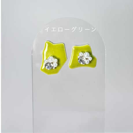 カラータイル×ビジュー