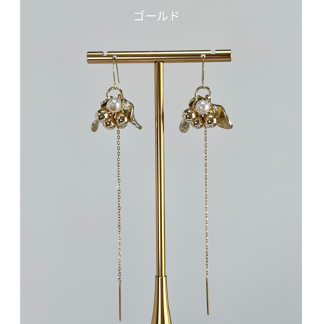 花びらと蕾&ロングチェーン
