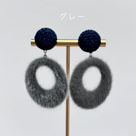 くるみラタン風×ファーサークル