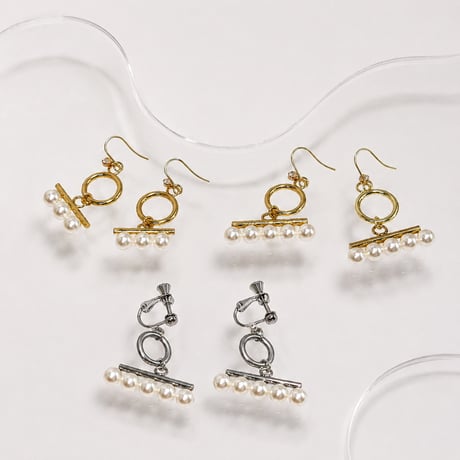 ring×パールコレクション（Aタイプ5連／Bタイプ3連）