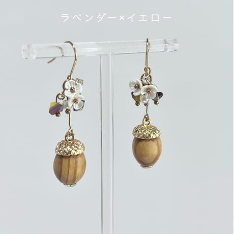 パール小花&森のどんぐり