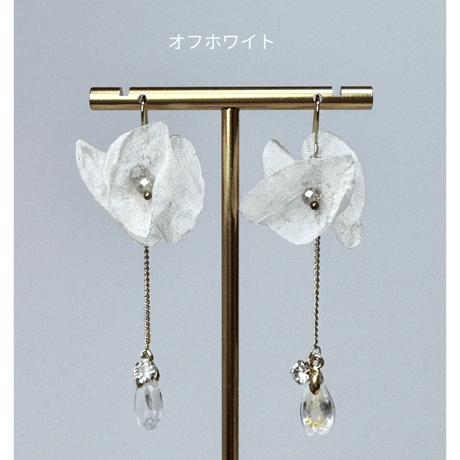 花シフォン&サクラドロップチェーン