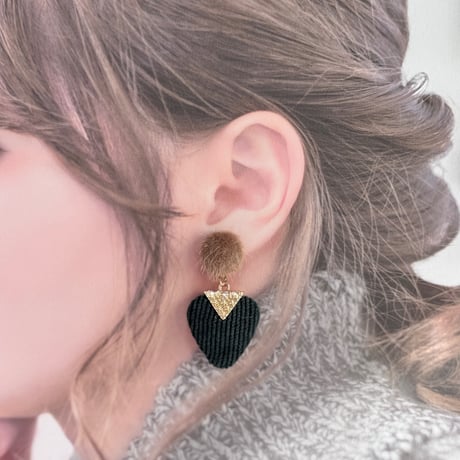 くるみファー×スウェードハート
