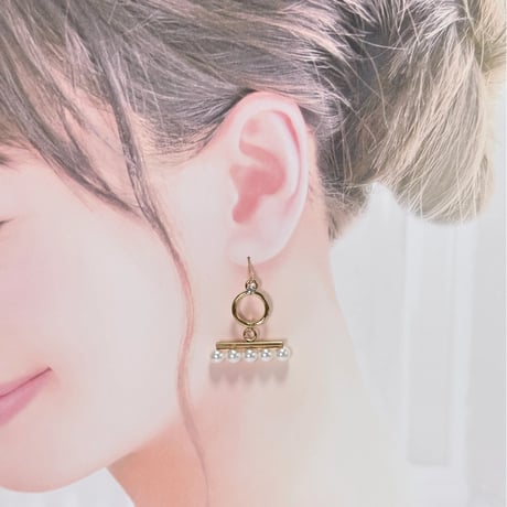 ring×パールコレクション（Aタイプ5連／Bタイプ3連）