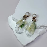 紫陽花レモンイエロー×リーフsizukuパール