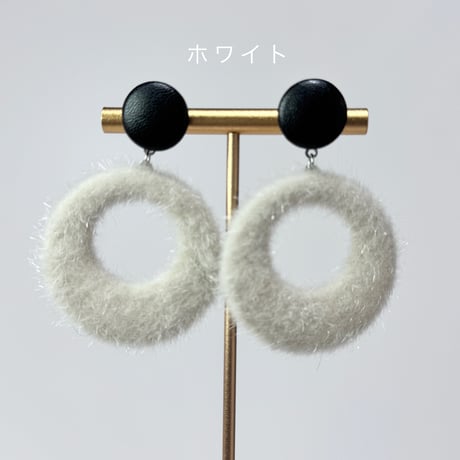 くるみレザー×ファーサークル