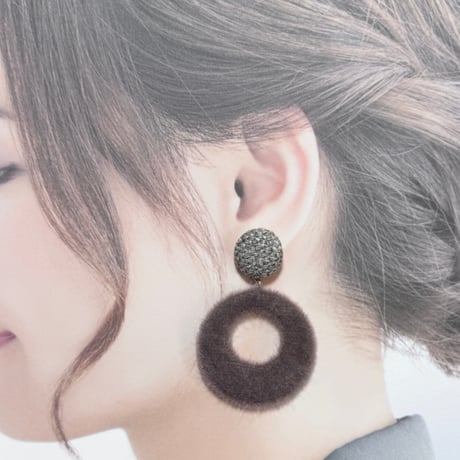 くるみラタン風×ファーサークル