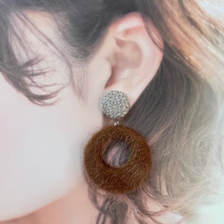 くるみラタン風×ファーサークル