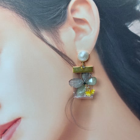 紫陽花ミックス×イエローsukueaパール
