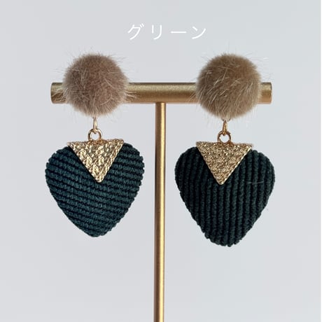 くるみファー×スウェードハート
