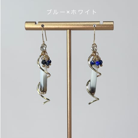 グラデーションバー&メタルスパイラル