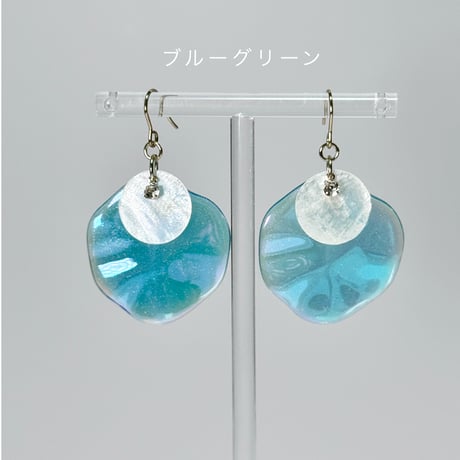 海の水面×シェルニュアンスアクリル