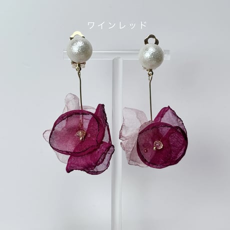 パール×花びらシフォンミックス