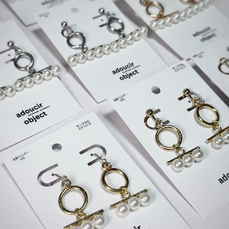 ring×パールコレクション（Aタイプ5連／Bタイプ3連）