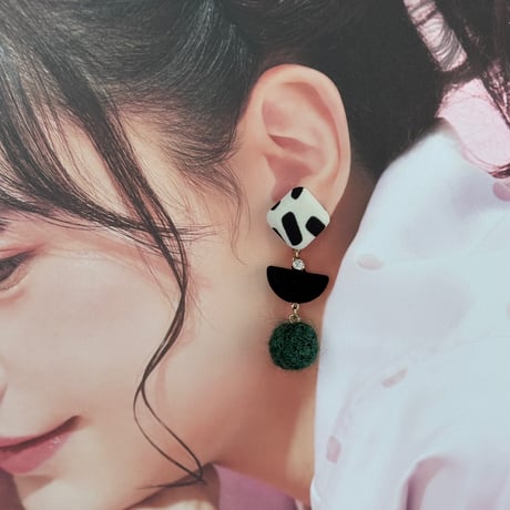 ドット×モヘアボール