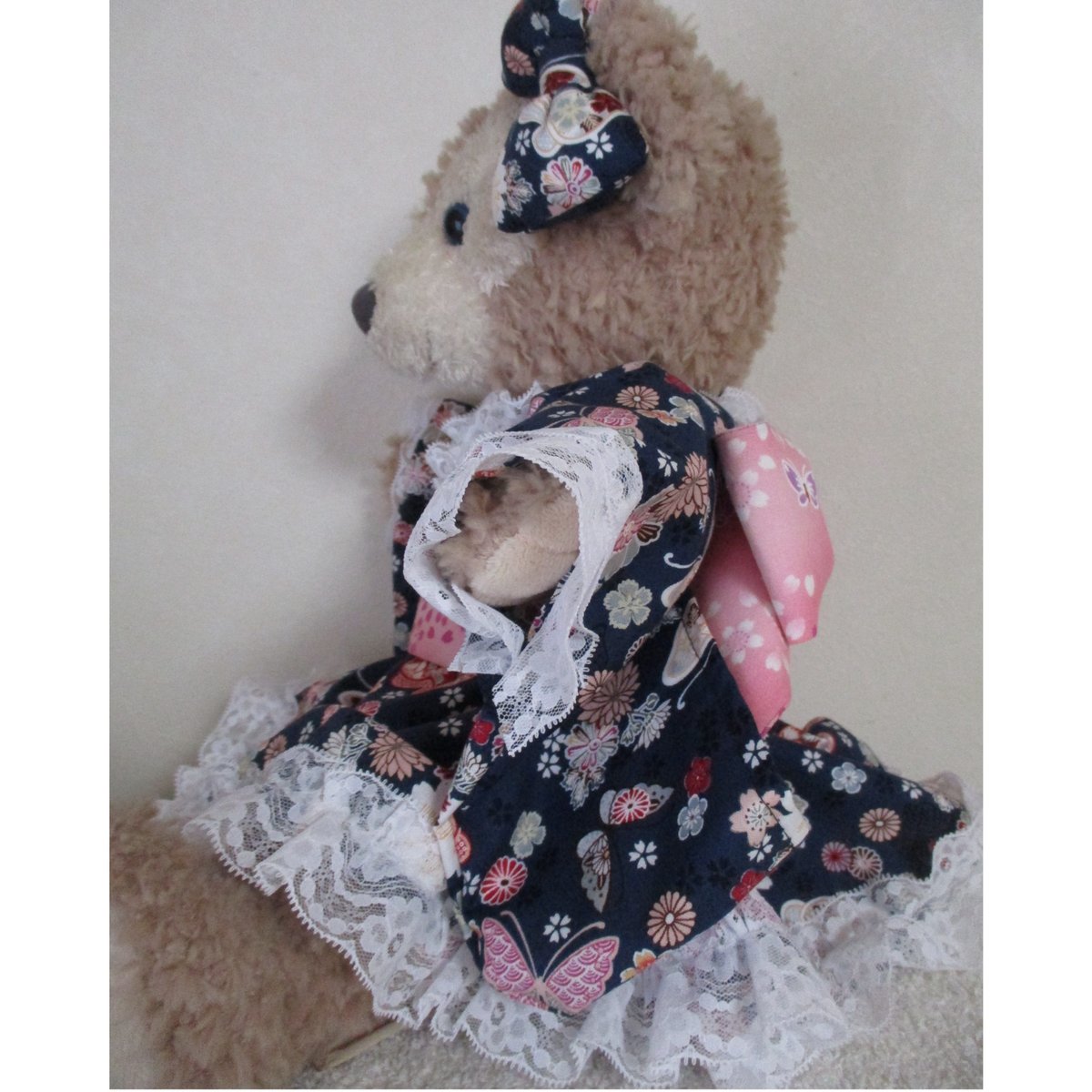 シェリーメイ♪ゴスロリ着物ドレス☆和紺花蝶 | ハンドメイドショップ