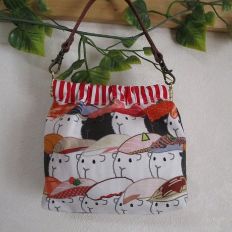 ♥うさこです✦フラットポーチ✦バネ口ポーチ✦ティッシュ