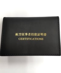 【好評発売中！】ライセンスケース（牛革黒・日本製）