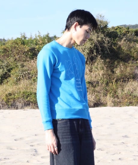 【heart】sweat "Wright Blue"