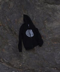 【Shin no Thought】zip hoodie "Black"